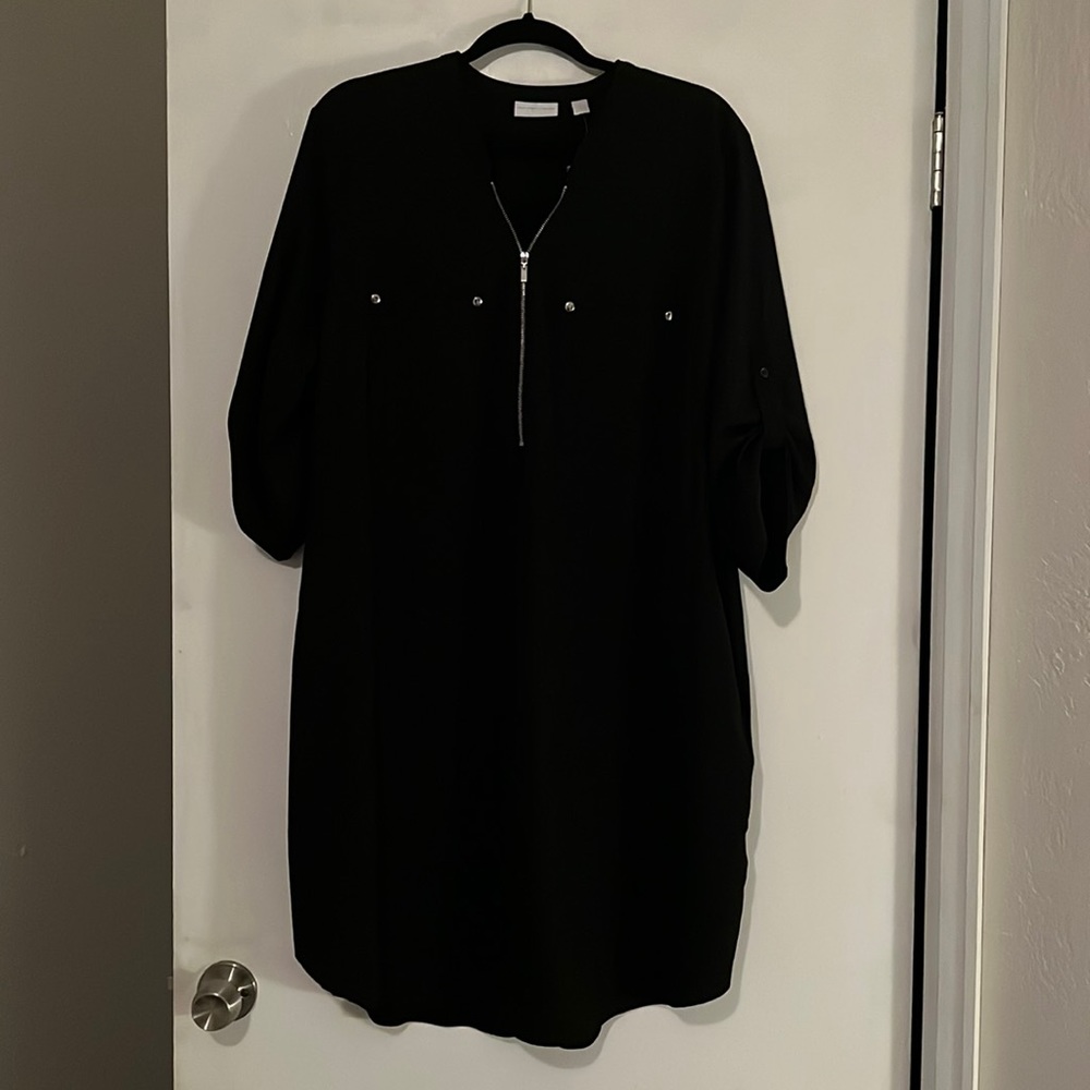 New York and Company black dress, size XL. Brand new!